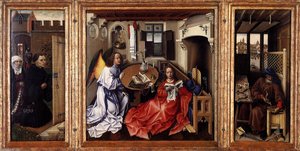 Mérode Altarpiece — Robert Campin (maestro Di Flémalle)