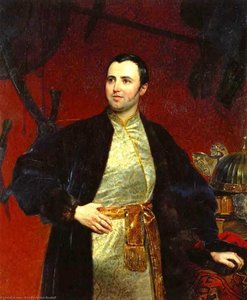 Portrait Of M. A. Obolensky — Karl Pavlovich Brulloff