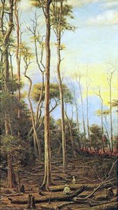 English Paroba Trees Português As Perobeiras — Benedito Calixto