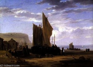On The Coast Of Yarmouth — William Collins