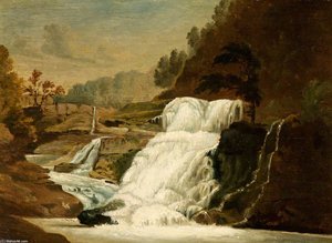 Waterfall In The Neath Valley — Penry Williams