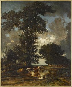 La Mare Aux Chênes — Jules Dupré