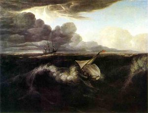 The Rising Of A Thunderstorm At Sea — Vašington Olston