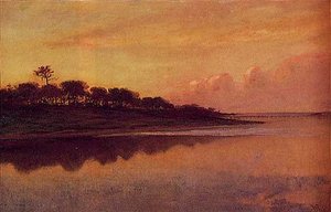 View Of The St. Johns River, (painting) — William Morris Hunt