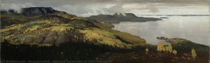 Autumn Landscape Of Lake Pielisjärvi — Eero Järnefelt