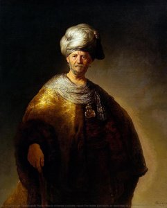 Man In Oriental Costume (^quot;the Noble Slav^quot; Or ^quot;man In A Turban^quot;) — ريمبراندت بيل