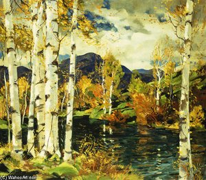 Birches — Jonas Lie