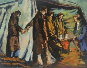 Watchman's Fire (night Shelter) — Albert Edward Turpin
