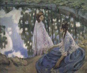 The Lake — Viktor Elpidiforovich Borisov Musatov