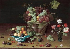 Still Life With Fruit And Flowers — Isaak Soreau