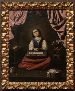 La Giovane Vergine — Francisco De Zurbarán
