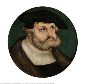 Frederick The Wise, Elector Of Saxony — Lucas Cranach The Elder