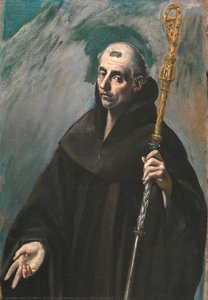 Saint Benedict — El Greco