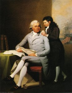 Jeremiah Wadsworth And His Son Daniel Wadsworth — John Trumbull