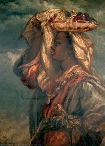 A Girl With Fruit — 约翰·吉尔伯特