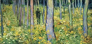 Subbosco Con Dos Figuras — Vincent Willem Van Gogh