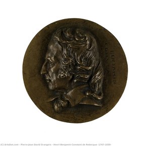 Henri-benjamin Constant De Rebecque (1767-1830) — Pierre-jean David D'angers