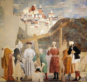 7a. Die Kreuzverehrung — Piero Della Francesca