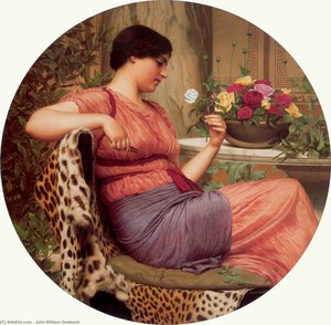 The Time Of Roses — John William Godward
