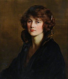 Portrait Of A Lady, 'jenny' — George Percy Jacomb Hood