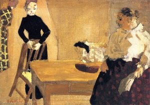 Das Gespräch — Jean-édouard Vuillard