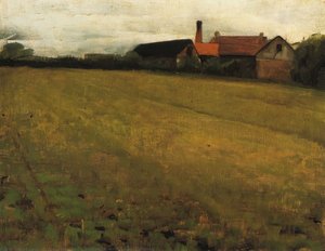 Landscape With Farm Building — სესილია ბოუზი
