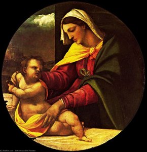 Madonna With The Child — Sebastiano Del Piombo