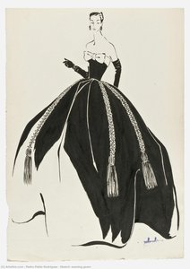Sketch, Evening Gown — Педро Пабло Родригес