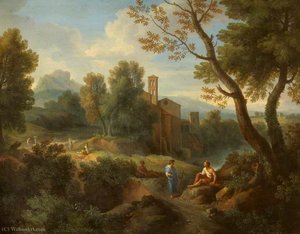 A Classical Landscape — Jan Frans Van Bloemen