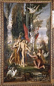 Hésiode Et Les Muses — Gustave Moreau
