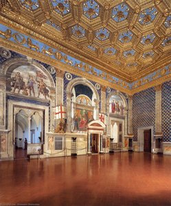 Veduta Della Sala Dei Gigli — Domenico Ghirlandaio