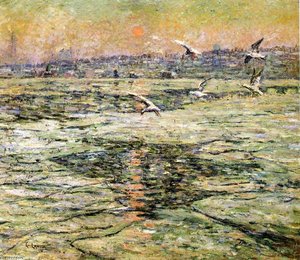 Blue Night — Ernest Lawson