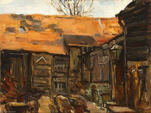 A Local Yard — Maud Ireland Button