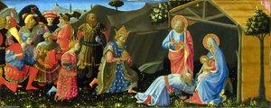 The Adoration Of The Magi — Zanobi Strozzi