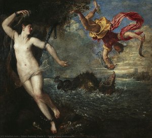 Perseus And Andromeda — Titian Ramsay Peale Ii