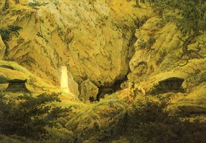 Old Heroes' Graves — Caspar David Friedrich