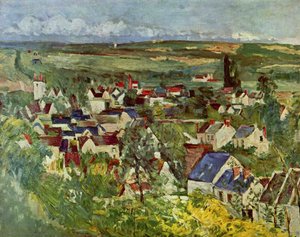 Auvers-sur-oise — Paul Cézanne