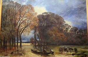 The Flood Of Saint-cloud — Paul Huet