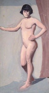 Female Nude (verso) — Albert C Cooper