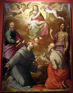 Assumption Of The Virgin — Girolamo Macchietti