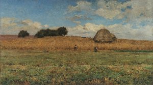 A Wheat Field - Seara (the Outskirts Of Paris) — Silva Porto
