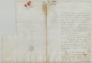 Volume 3, Page 579-580 / Response Regarding Livestock; Encloses Knife For Father Viader\n\npage 1 — José María Estudillo Y Urquizu