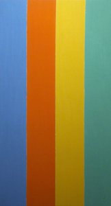 Timberain (triptych, Centre Panel) — Sir Terry Frost