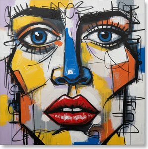 Fragmented Echoes Of A Primordial Soul In Vibrant Abstract Gestural Layers — Christian Noiret