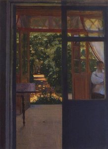 On The Balcony — Konstantin Andreevic Somov