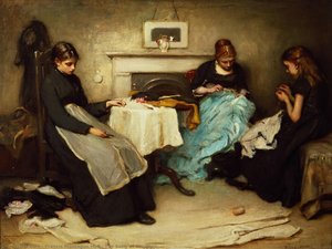 The Song Of The Shirt — Francis Montague Holl