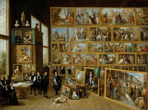 Archduke Leopold William In His Gallery At Brussels — ダフィット・テニールス（若者）