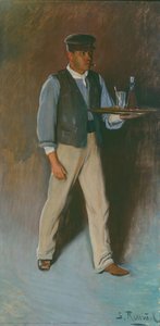 Cuca (portrait Of Pere Forment) — Santiago Rusiñol Prats