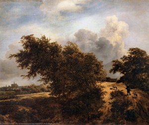 The Thicket (path In The Haarlem Dunes) — Jacob Van Ruisdael