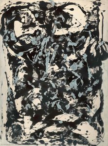 Marrón Y Plata — Jackson Pollock